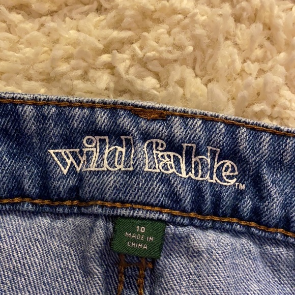 NWOT High Rise Distressed Shorts - Picture 5 of 6